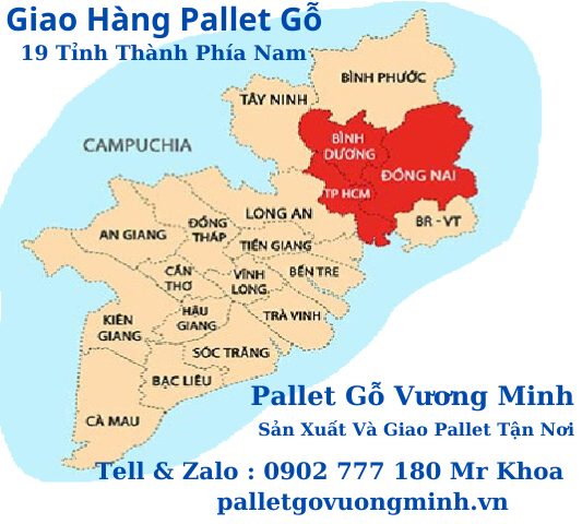 Giá palletgo tháng 7 tại Công ty Pallet Gỗ Vương Minh