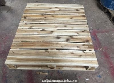 Pallet gỗ 1200x1000x156 Đóng theo kiểu Loscam không sơn