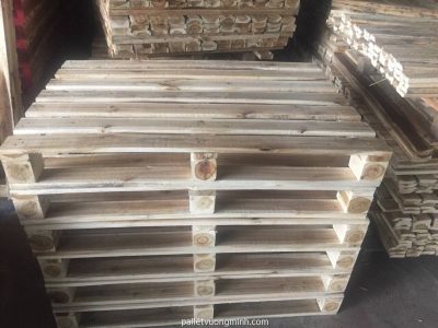 Pallet gỗ bào 800x1200x150 G0051 - Pallet 5 cây chân