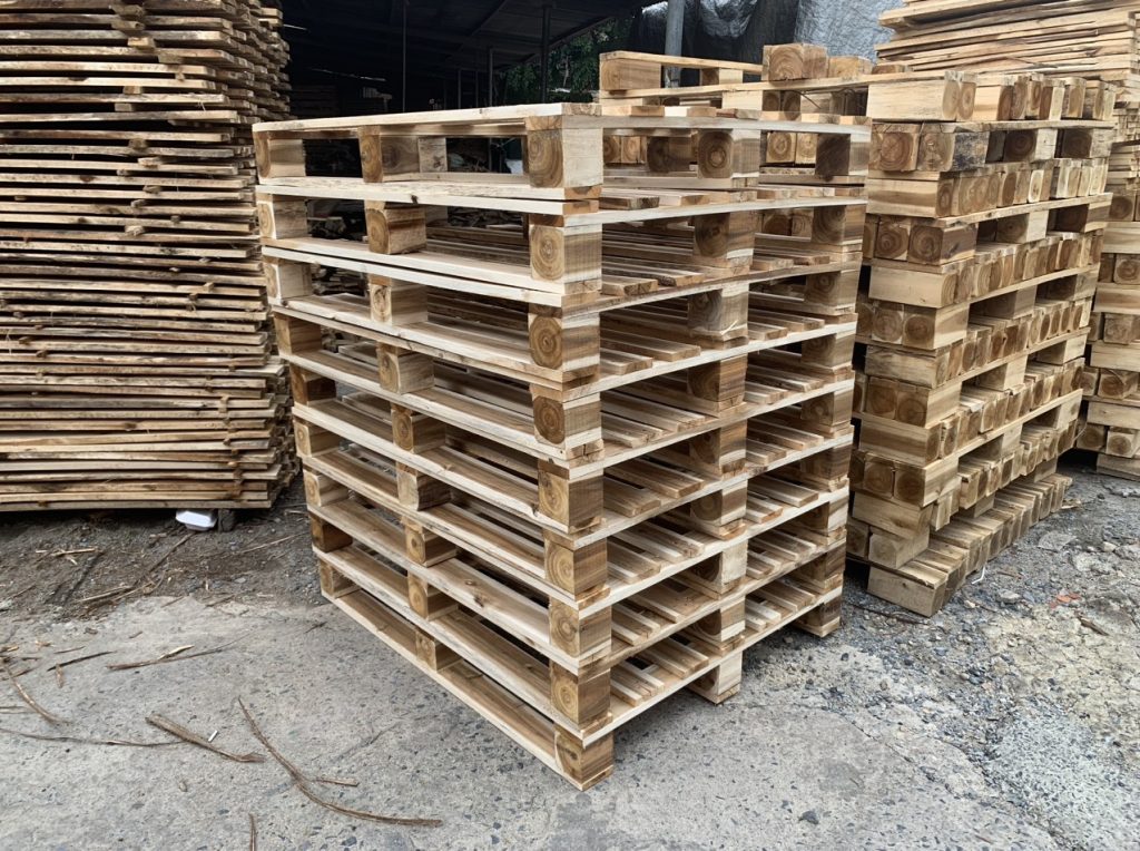 pallet gỗ thanh lý 1000x1200x144 mm