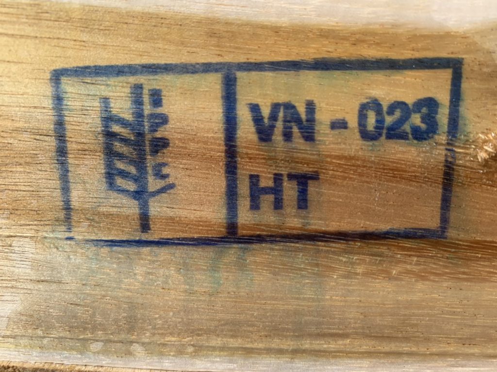 Mộc khử trùng nhiệt HT - Sấy Nhiệt - Khử trùng pallet gỗ xuất khẩu châu âu